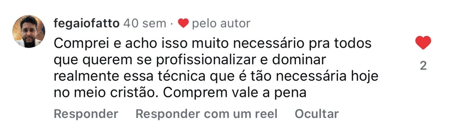 Depoimento de aluno do Harmonix