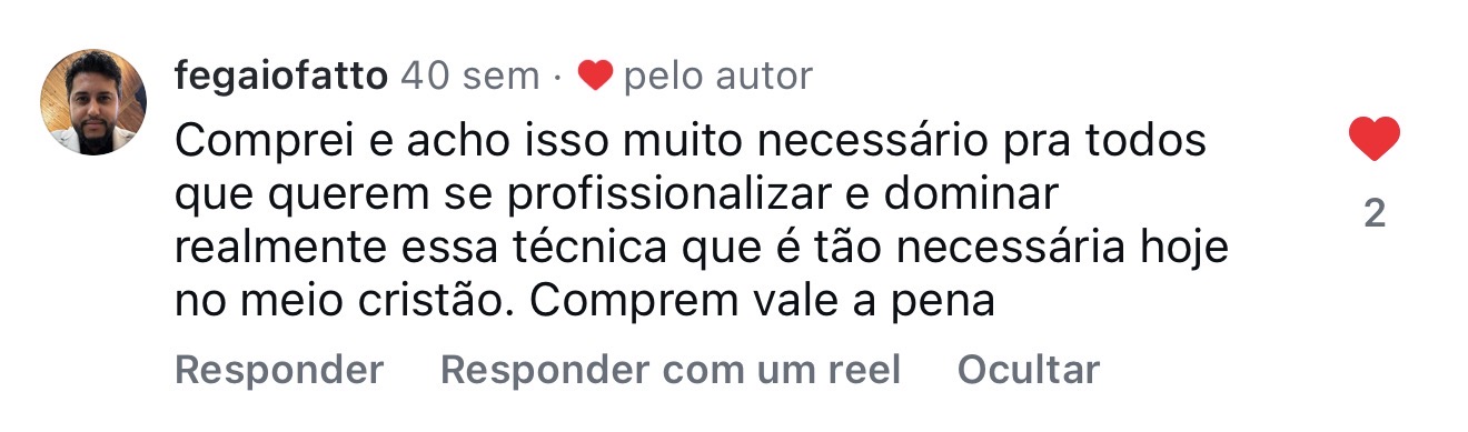 Depoimento de aluno do Harmonix